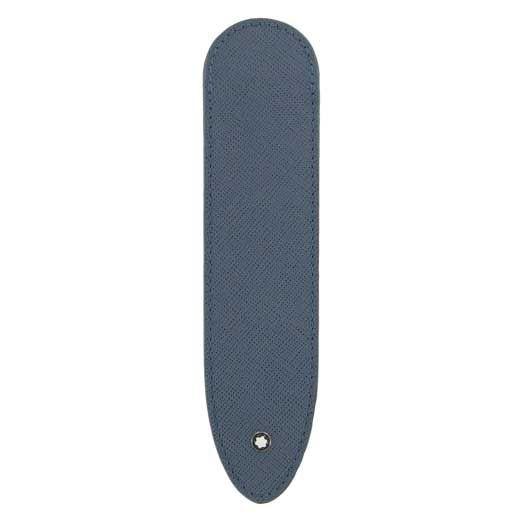 Montblanc Sartorial Writing Instrument Case, Denim Blue 124193