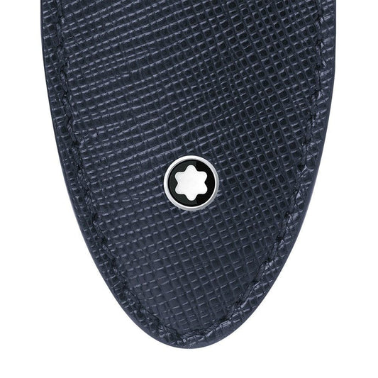 Montblanc Sartorial Writing Instrument Case, Indigo Blue 118701 