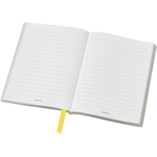Montblanc blocco note 146 a righe cancelleria tascabile giallo senape 125882