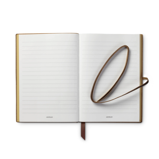 Montblanc blocco note #146 piccolo Homage to Robert Louis Stevenson marrone a righe 130287