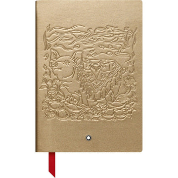 Montblanc blocco note notebook 146 a righe la leggenda dello Zodiaco Pig il maiale cancelleria di lusso 117870