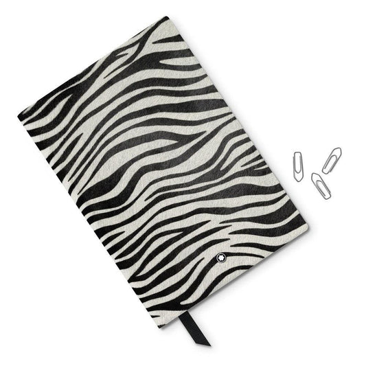 Montblanc blocco note notebook 146 a righe stampe animali Zebra cancelleria di lusso 118031