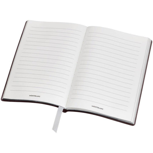 Montblanc blocco note notebook 148 a righe Tobacco ( marrone scuro ) cancelleria di lusso 118038