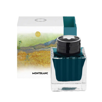 Montblanc Ink Bottle 50 ml Homage to Vincent Van Gogh Turquoise 130286 