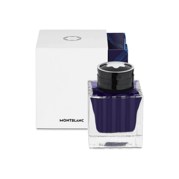 Montblanc boccetta d’inchiostro 50ml blu collezione Meisterstück Glacier blu 129481