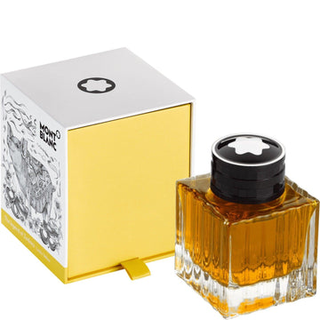 Montblanc boccetta d'inchiostro 50ml La Leggenda dello Zodiaco il maiale giallo 118212