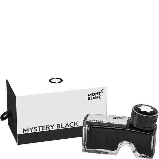 Montblanc boccetta d'inchiostro 60ml Mystery Black nero 105190