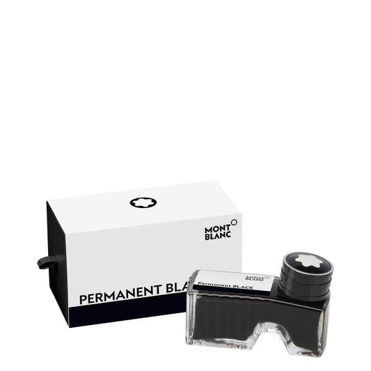 Montblanc Ink Bottle 60ml Permanent Black DIN ISO 14145-2 128196 