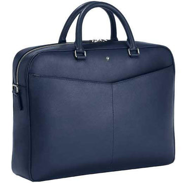 Montblanc borsa porta documenti medium Sartorial Blu 130093