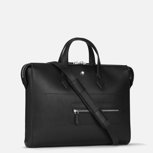 Montblanc borsa porta documenti sottile Meisterstück Selection Soft nero 130043