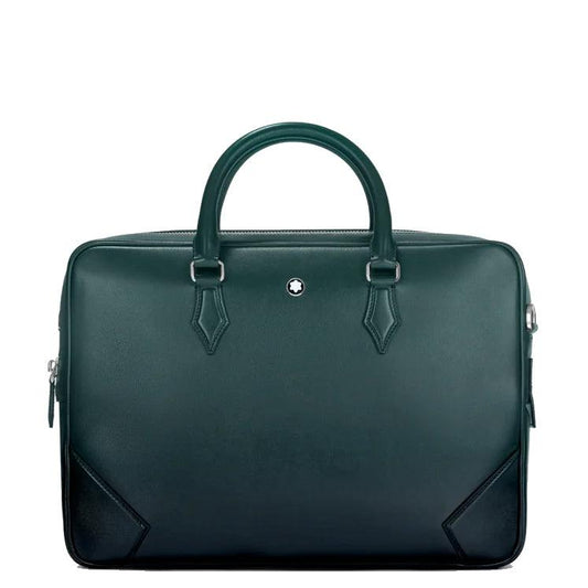 Montblanc borsa portadocumenti Meisterstück verde 198265