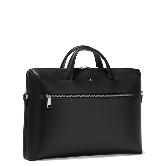 Montblanc Meisterstück 4810 Slim Document Case with Shoulder Strap Black 129190