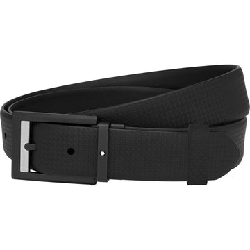 Montblanc cintura casual 30mm lunghezza regolabile Extreme nero 123907