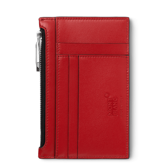 Montblanc custodia Meisterstück 8 scomparti con tasca con rosso 129688