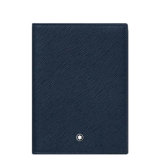 Montblanc custodia passaporto Sartorial Blu inchiostro 131733