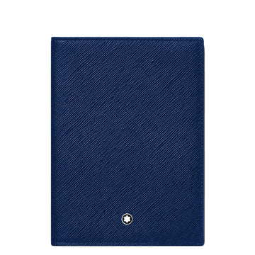 Montblanc custodia per passaporto Montblanc Sartorial blu 130816