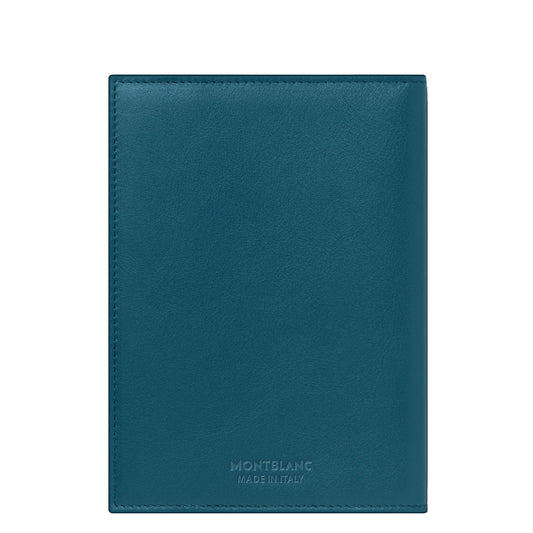 Montblanc passport holder Meisterstück Selection Soft teal 131263