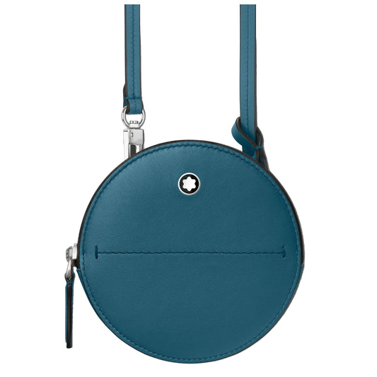 Montblanc custodia rotonda Meisterstück Selection Soft ottanio 131261