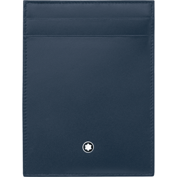 Montblanc Meisterstück Pocket Case 4cc with Document Holder Navy Blue 118311
