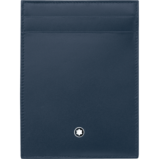 Montblanc Meisterstück Pocket Case 4cc with Document Holder Navy Blue 118311