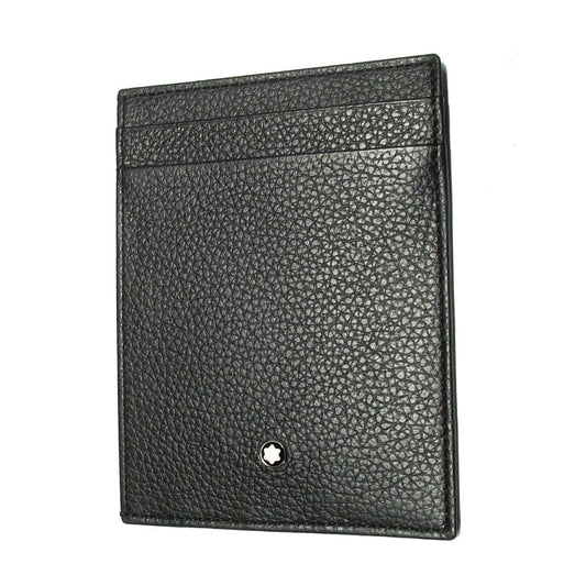 Montblanc custodia tascabile 4 scomparti con portadocumento Montblanc Soft Grain 129352