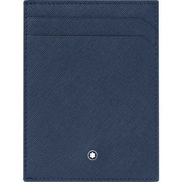 Montblanc custodia tascabile 5 scomparti Sartorial blu indaco 124188
