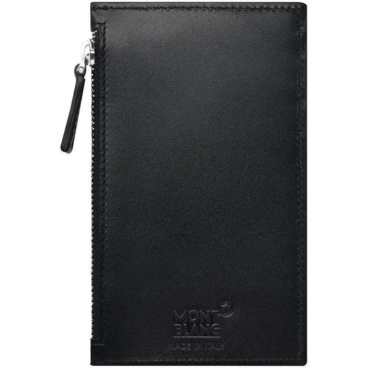 Montblanc custodia tascabile Meisterstück 5 scomparti con cerniera nero 118313