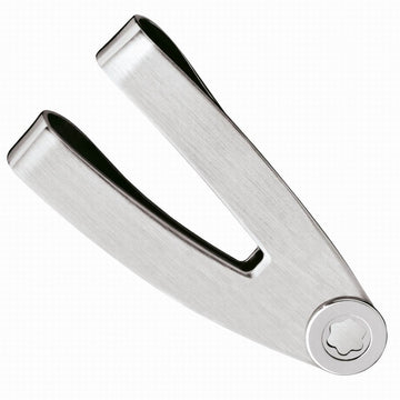 Montblanc steel money clip Meisterstück Urban Walker 9902