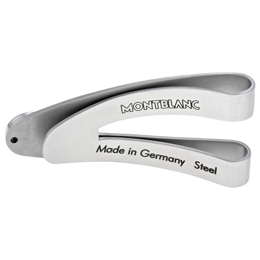 Montblanc steel money clip Meisterstück Urban Walker 9902