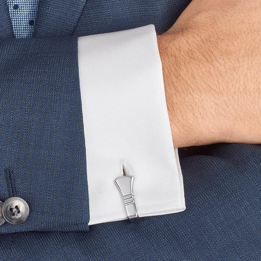 Montblanc gemelli Essential Sartorial acciaio 116640