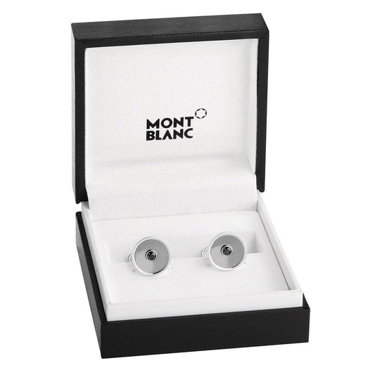 Montblanc gemelli Essential Sartorial argento 925 116643