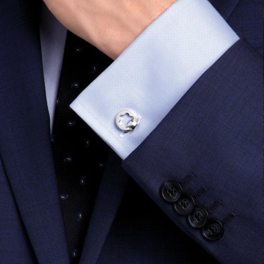 Montblanc Heritage Steel Cufflinks 109979