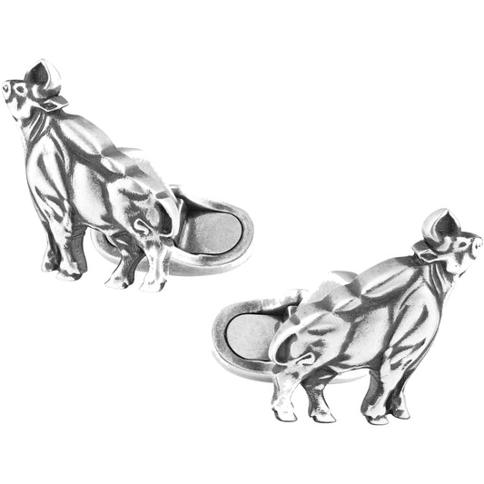 Montblanc gemelli in argento Zodiac Sign Bue 126167