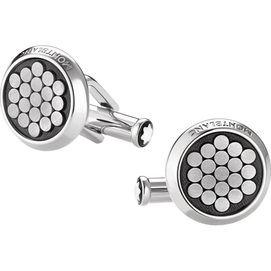 Montblanc Urban Spirit steel cufflinks 114773