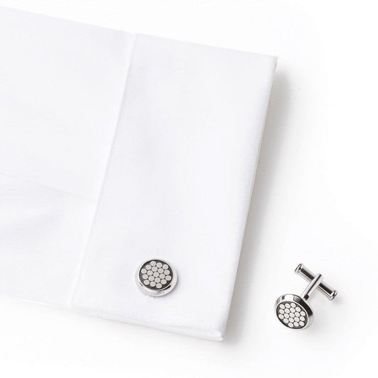 Montblanc Urban Spirit steel cufflinks 114773