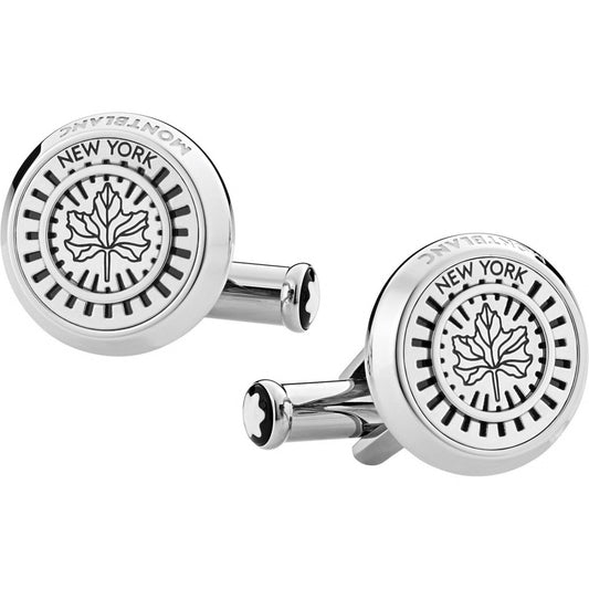 Montblanc Urban Spirit steel cufflinks 124057