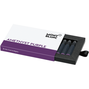 Montblanc Ink Cartridges 8 Pieces Amethyst Purple 128200 
