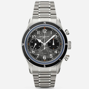 Montblanc orologio Montblanc 1858 Automatic Chronograph 0 Oxygen The 8000 42mm grigio automatico acciaio 130983