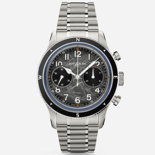 Montblanc orologio Montblanc 1858 Automatic Chronograph 0 Oxygen The 8000 42mm grigio automatico acciaio 130983