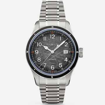 Montblanc watch Montblanc 1858 Automatic Date 0 Oxygen The 8000 41mm gray automatic steel 130984