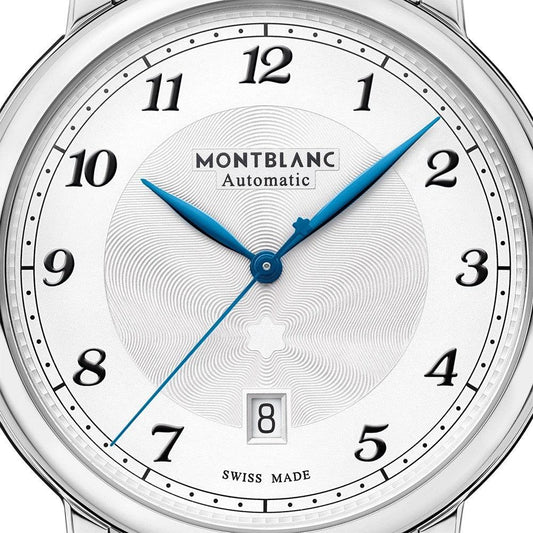 Montblanc Star Legacy Date 42mm Automatic Silver Steel Watch 116511