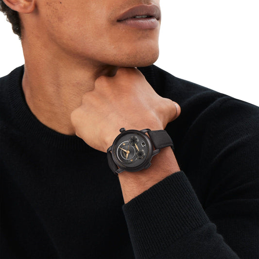 Montblanc Star Legacy Nicolas Rieussec Chronograph Limited Edition 500 Pieces 43mm Gray Automatic Steel Black DLC Coating 130985