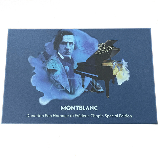 Montblanc Donation Pen Set Frederic Chopin Ballpoint Pen + Notebook 127642