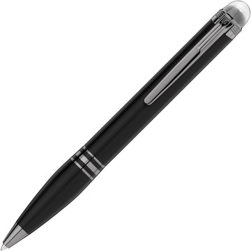 Montblanc penna a sfera StarWalker UltraBlack resina pregiata 126362
