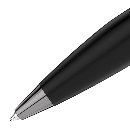 Montblanc penna a sfera StarWalker UltraBlack resina pregiata 126362