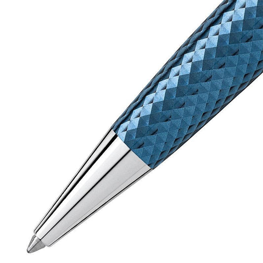 Montblanc penna sfera Meisterstück Glacier Solitaire 129409