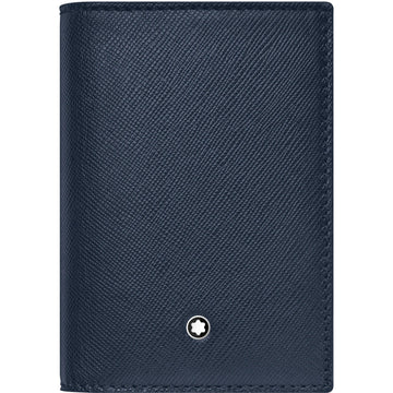 Montblanc porta biglietti da visita Montblanc Sartorial blu 128590