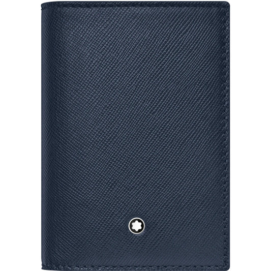 Montblanc porta biglietti da visita Montblanc Sartorial blu 128590