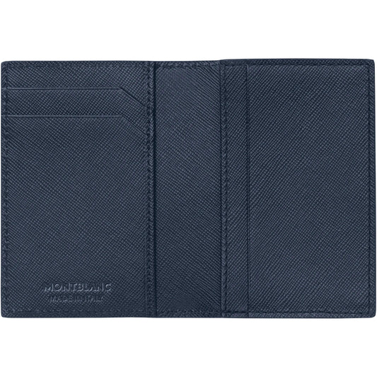 Montblanc porta biglietti da visita Montblanc Sartorial blu 128590