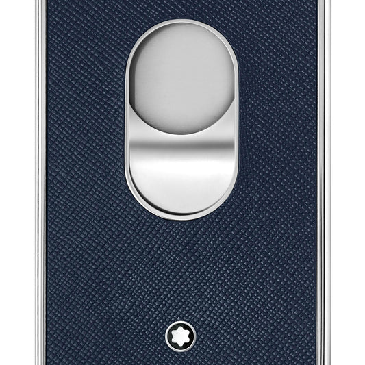 Montblanc porta biglietti da visita rigido Montblanc Sartorial blu 128592